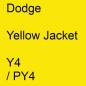 Preview: Dodge, Yellow Jacket, Y4 / PY4.